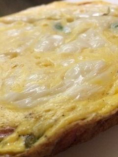 【糖質制限】オープンオムレツ-レシピのメイン写真