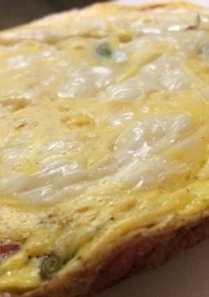 【糖質制限】オープンオムレツ-レシピのメイン写真