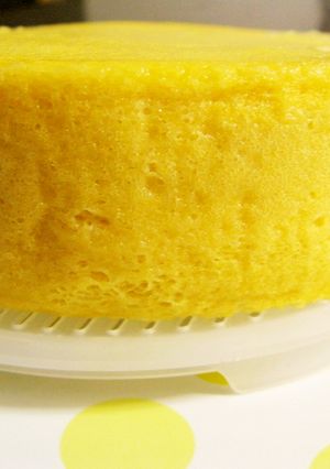電子レンジde簡単スポンジケーキ♪-レシピのメイン写真