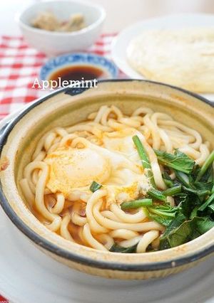 プチっと鍋で簡単韓国風煮込みうどん-レシピのメイン写真