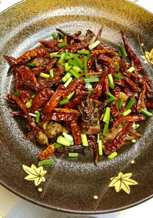 四川風♪鶏もも肉の山椒チリ炒め-レシピのメイン写真