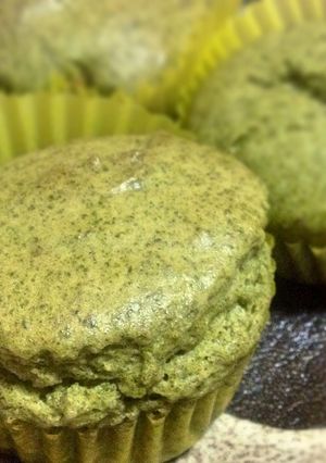 卵牛乳不使用◆マクロビ抹茶マフィン-レシピのメイン写真