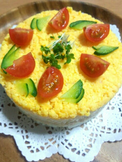 m節約☆簡単プチトマケーキ寿司-レシピのメイン写真