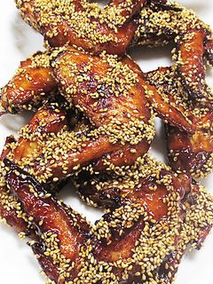 鶏手羽先のゴマ揚げ-レシピのメイン写真