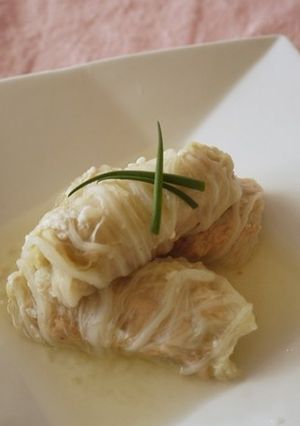 優しい色と味☆鮭のロール白菜-レシピのメイン写真