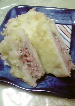 簡単♪れんこんのはさみ揚げ-レシピのメイン写真