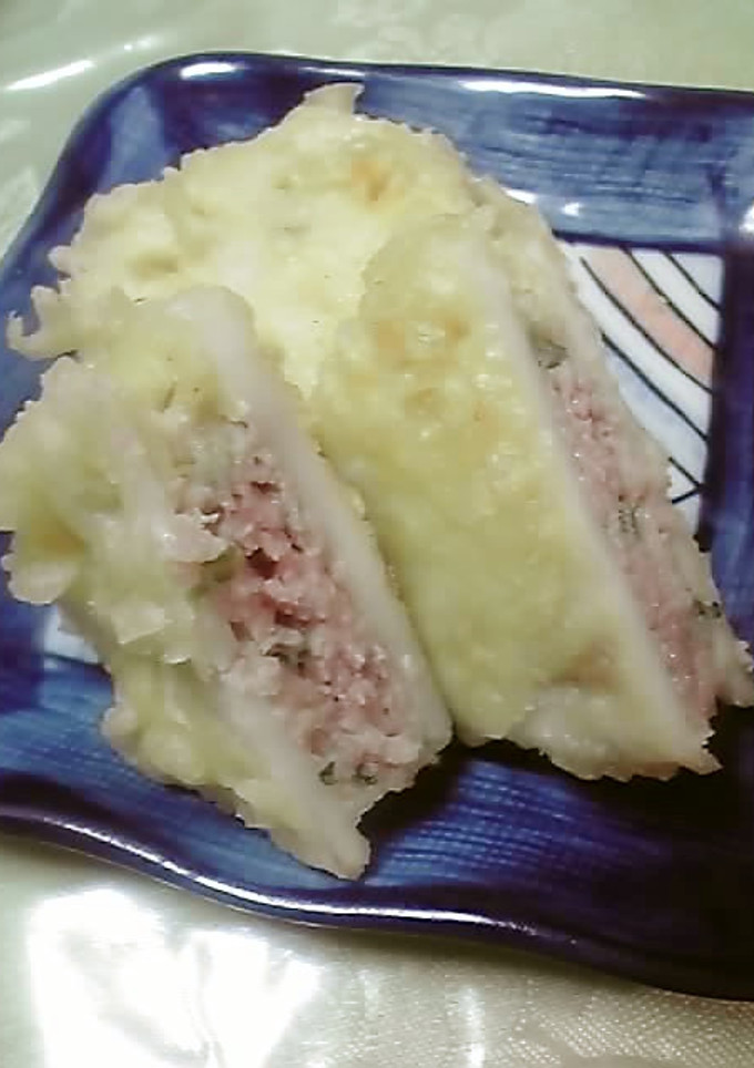 簡単♪れんこんのはさみ揚げ-レシピのメイン写真