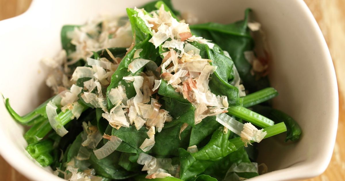 ほうれん草のお浸し by たかponZ 【クックパッド】 簡単おいしい