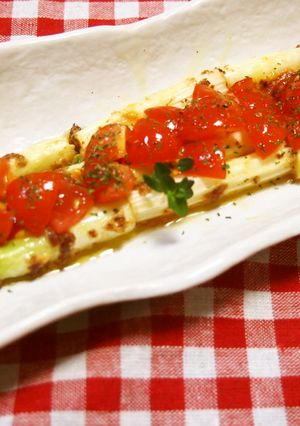 かけトマホワイトアスパラの焦がしマヨ焼き-レシピのメイン写真