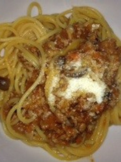 簡単ミートソーススパゲッティ-レシピのメイン写真