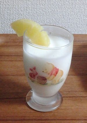 ＊*パイナップルのヨーグルトソーダ*＊-レシピのメイン写真
