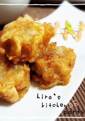 ふんわり卵の揚げシュウマイ-レシピのメイン写真
