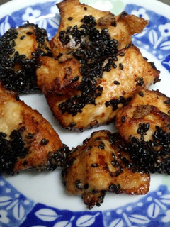 黒ごま鶏天-レシピのメイン写真