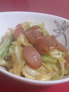 簡単!お弁当に!キャベツ炒め-レシピのメイン写真