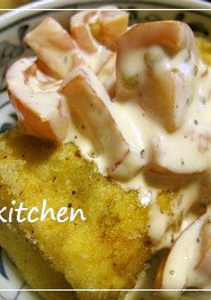 美味しい＆簡単★揚げ豆腐のトマトソース-レシピのメイン写真