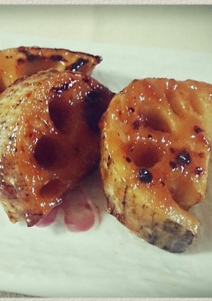 シャキシャキ＊れんこんのしょうが焼き-レシピのメイン写真