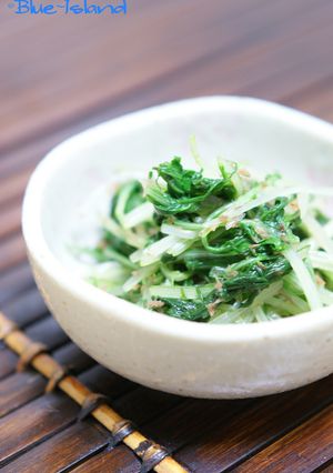 シャキシャキ♪水菜のおかかあえ♪-レシピのメイン写真