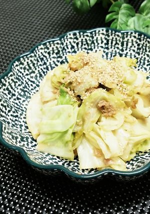 簡単✿どっさりキャベツのツナマヨソテー✿-レシピのメイン写真