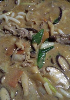 濃厚♡和風豆乳カレーうどん☆-レシピのメイン写真