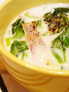 ほうれん草のお手軽クリームスープ☆簡単☆-レシピのメイン写真
