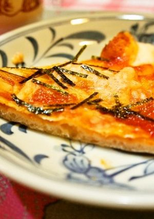 パスタソースde即席ピリッと美味しいピザ-レシピのメイン写真