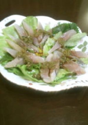 地中海式＃魚のカルパッチョ～バジル風味～-レシピのメイン写真