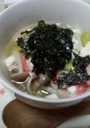 キャベツと豆腐のあんかけスープ-レシピのメイン写真