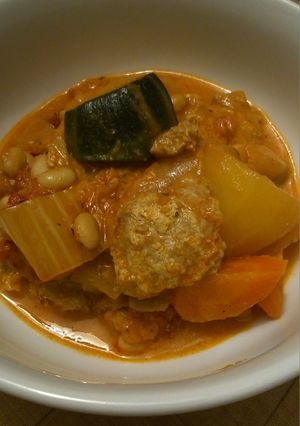 *ほっこり大豆のトマトクリームシチュー*-レシピのメイン写真