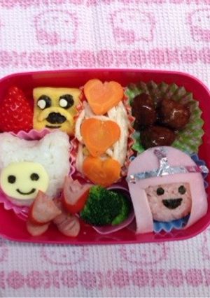 キャラ弁☆アドベンチャータイム-レシピのメイン写真