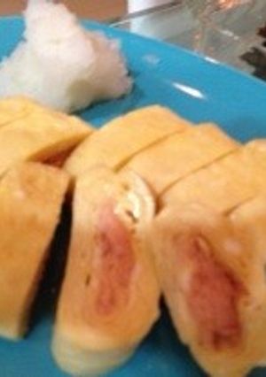 絶品明太玉子焼き-レシピのメイン写真
