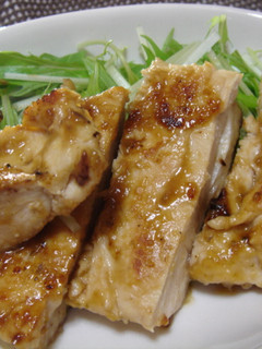 鶏胸肉のゆずこしょう味噌焼き-レシピのメイン写真