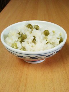 グリンピースで美味しいお豆ごはん♪-レシピのメイン写真