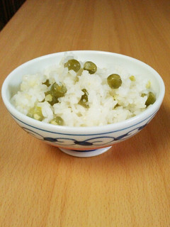 グリンピースで美味しいお豆ごはん♪-レシピのメイン写真