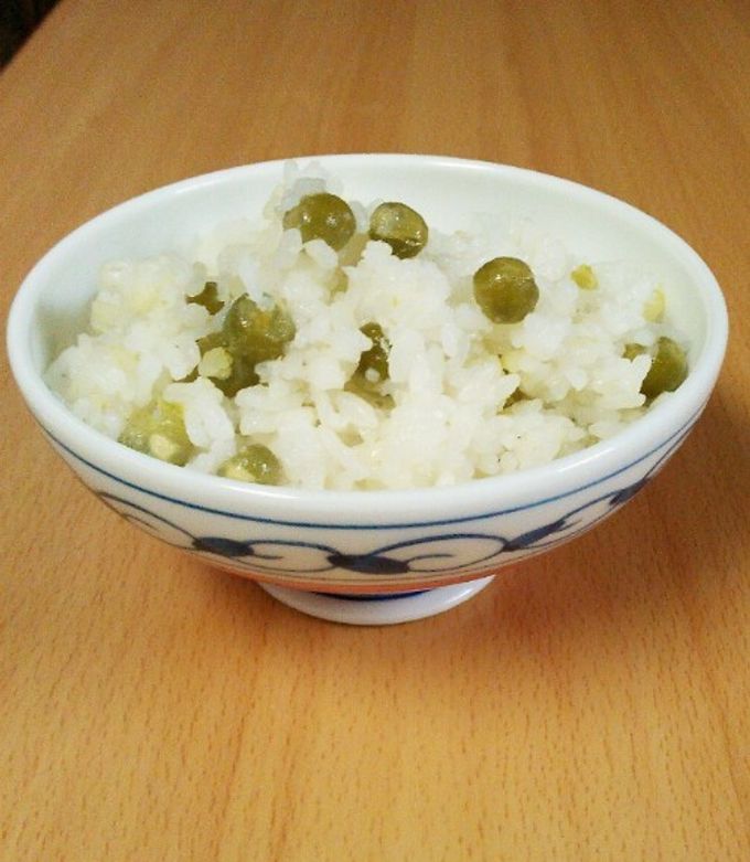 グリンピースで美味しいお豆ごはん♪ by ごん姉ちゃん 【クックパッド