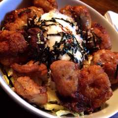 簡単☆少なめの油でからあげ丼-レシピのメイン写真