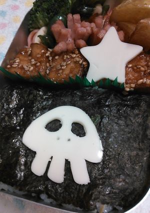 ヤッターマンdeどくろべぇんとう♬-レシピのメイン写真