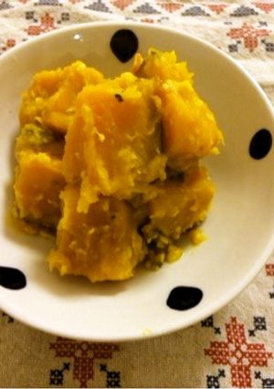 レンジで♬かぼちゃの塩麹レモン-レシピのメイン写真