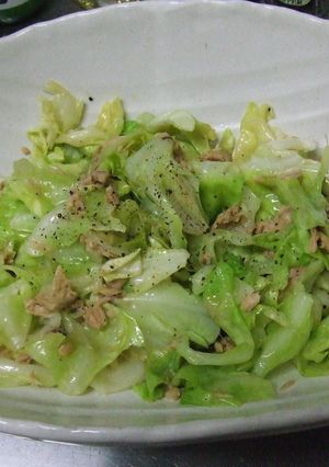火も包丁もなし!!きゃべつのホットサラダ-レシピのメイン写真