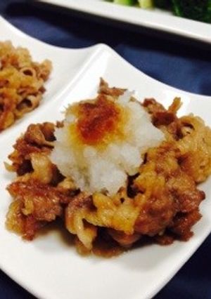 細切れ牛肉のステーキソース炒め-レシピのメイン写真