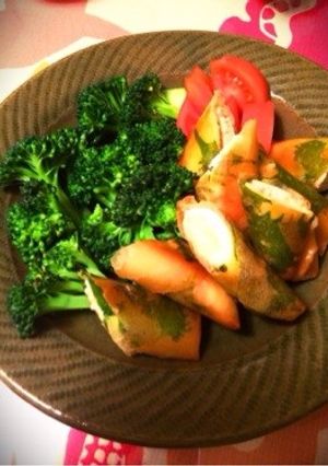 簡単美味しい★鶏むね肉のチーズ春巻-レシピのメイン写真