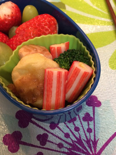 ストライプのカニカマ❤︎お弁当に❤︎-レシピのメイン写真