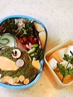 ポケモン☆ニョロトノのキャラ弁(≧∇≦)-レシピのメイン写真
