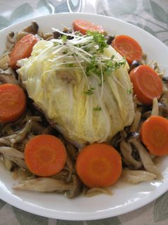 レンジで簡単白菜のミルフィーユ仕立て-レシピのメイン写真