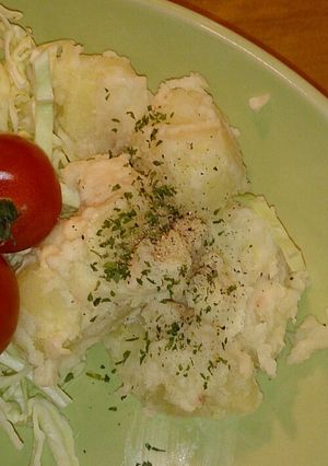 すぐできる!酒盗でポテトサラダ-レシピのメイン写真