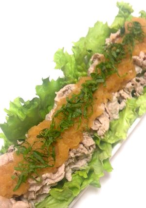 さっぱりメイン♥豚しゃぶおろしめんつゆ-レシピのメイン写真