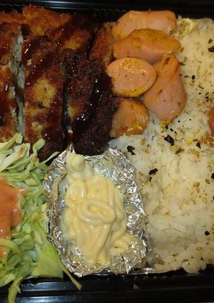 うま!簡単!揚げないメンチカツ弁当-レシピのメイン写真
