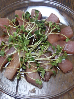 マグロカイワレのせ-レシピのメイン写真