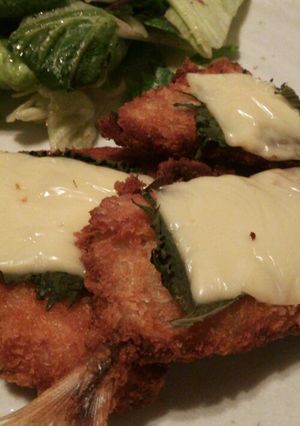 アジフライのチーズのせ焼き-レシピのメイン写真