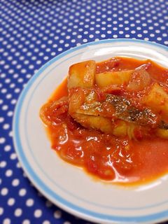 鱈とジャガイモのトマト煮-レシピのメイン写真