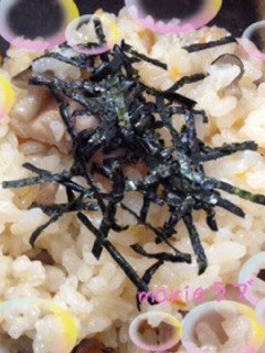 うまうま!ちょっと甘めな炊き込みご飯♫-レシピのメイン写真
